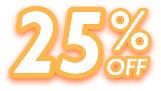25% OFF